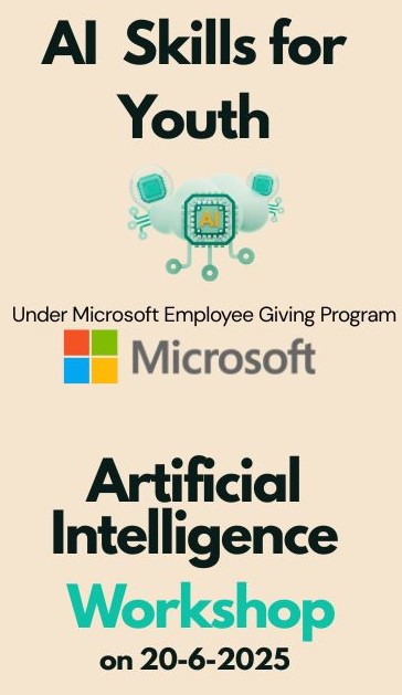 AI Skills for Youth, Online Workshop by Microsoft